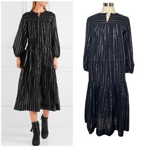 ISABEL MARANT ETOILE Metallic Stripe Dress size 34